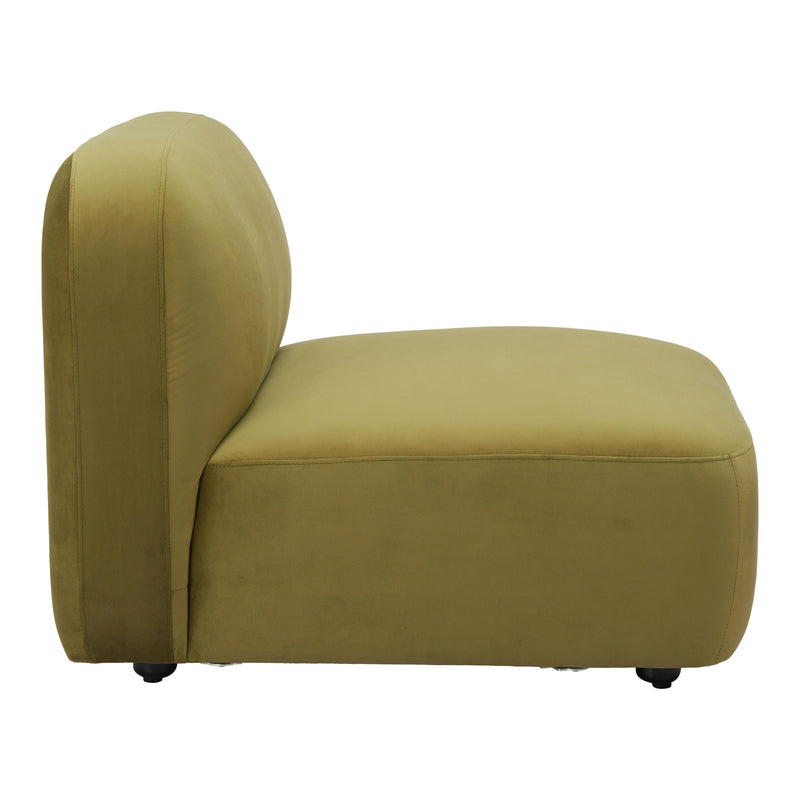  Zuo Biak 109997 Middle Chair - Green IMAGE 2