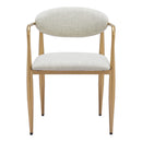  Zuo Zens 110207 Dining Chair - Quill Grey IMAGE 3