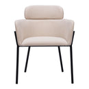  Zuo Bremor 110172 Dining Chair - Beige IMAGE 3