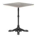  Zuo Alfresco 704051 Dining Table - Grey IMAGE 3