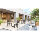  Zuo Alfresco 704051 Dining Table - Grey IMAGE 8