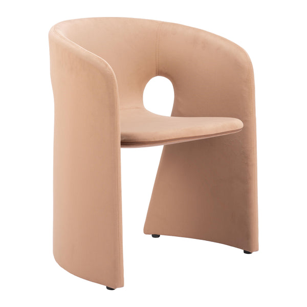  Zuo Rosyth 110125 Dining Chair - Tan IMAGE 1