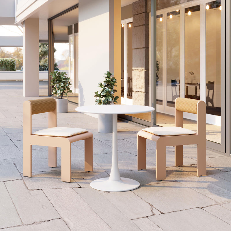  Zuo Island 704043 Dining Chair - White IMAGE 12