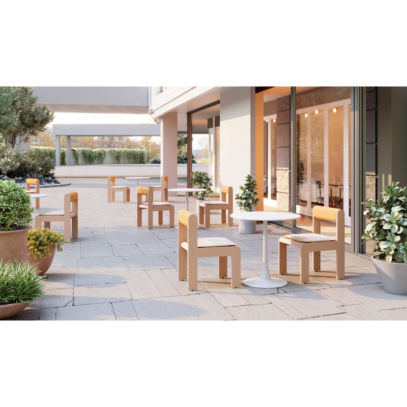  Zuo Island 704043 Dining Chair - White IMAGE 13