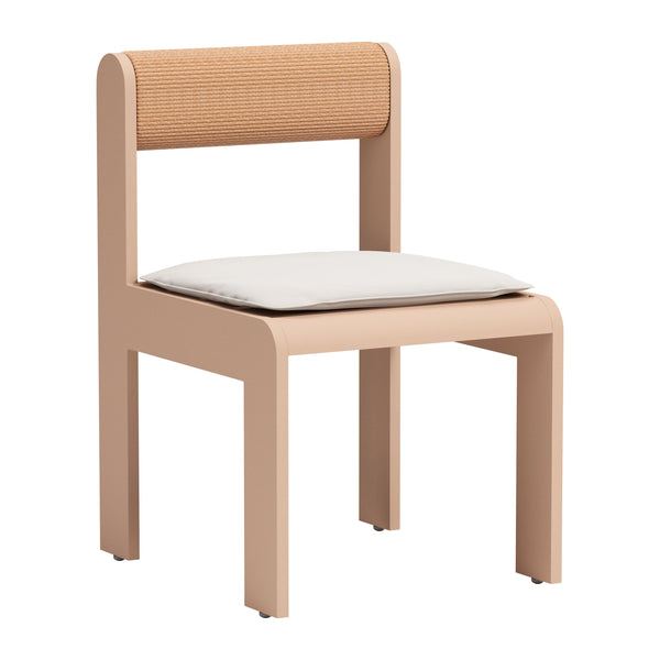  Zuo Island 704043 Dining Chair - White IMAGE 1