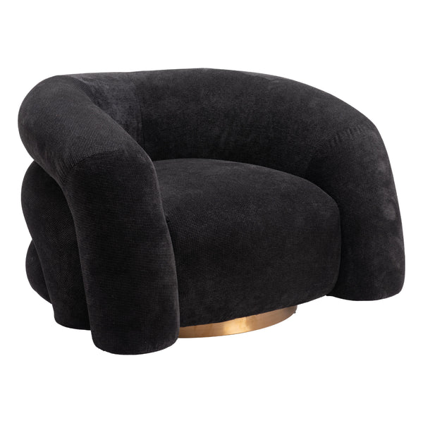  Zuo Havn 110006 Accent Chair - Black IMAGE 1
