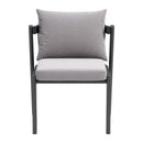  Zuo Horizon 704008 Dining Chair - Grey IMAGE 3