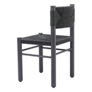  Zuo Iska 704049 Dining Chair - Black IMAGE 5