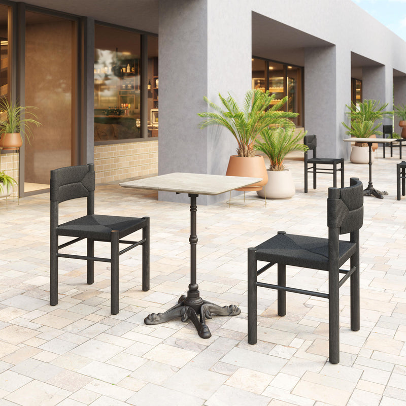  Zuo Iska 704049 Dining Chair - Black IMAGE 8