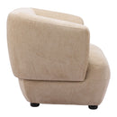  Zuo Bekker 110007 Accent Chair - Golden Beige IMAGE 2