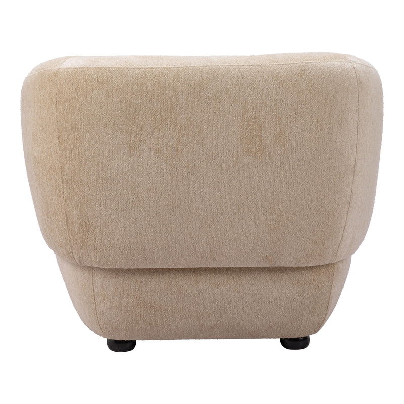  Zuo Bekker 110007 Accent Chair - Golden Beige IMAGE 4