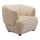  Zuo Bekker 110007 Accent Chair - Golden Beige IMAGE 6