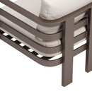  Zuo Bal Harbor 704040 Armchair - White IMAGE 7