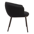  Zuo Essen 110102 Dining Chair - Black & Bronze IMAGE 2