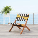 Zuo Sunbeam 704030 Lounge Chair - Multicolor IMAGE 10