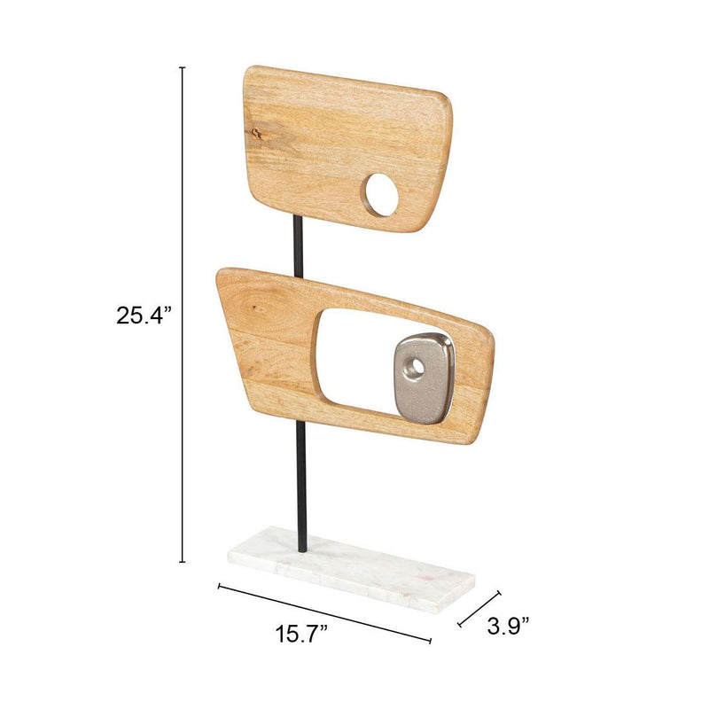  Zuo Wize A12286 Table Art - Natural IMAGE 6