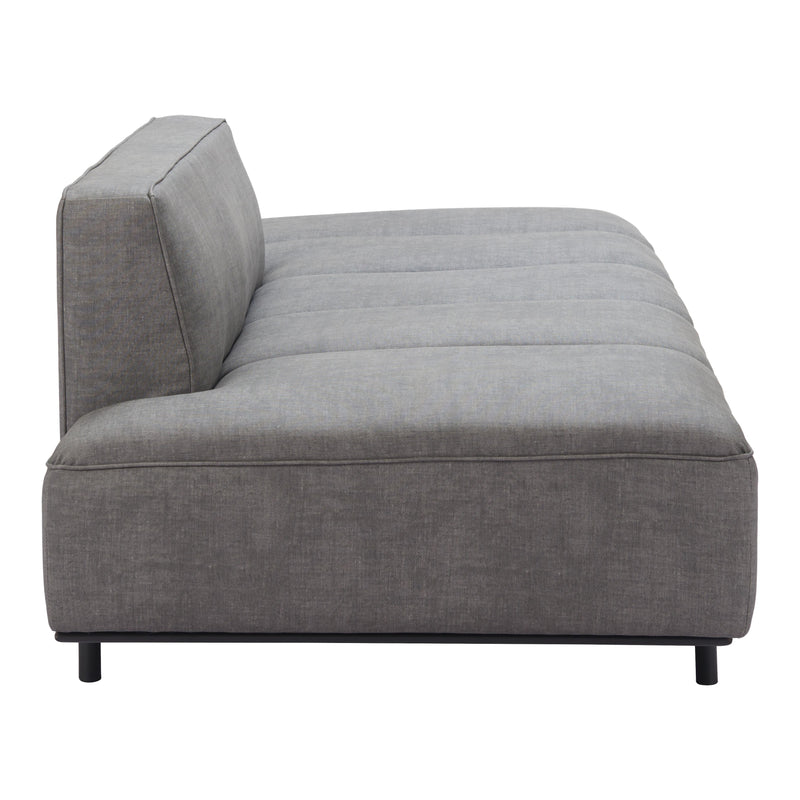  Zuo Confection 110079 Sofa - Grey IMAGE 2