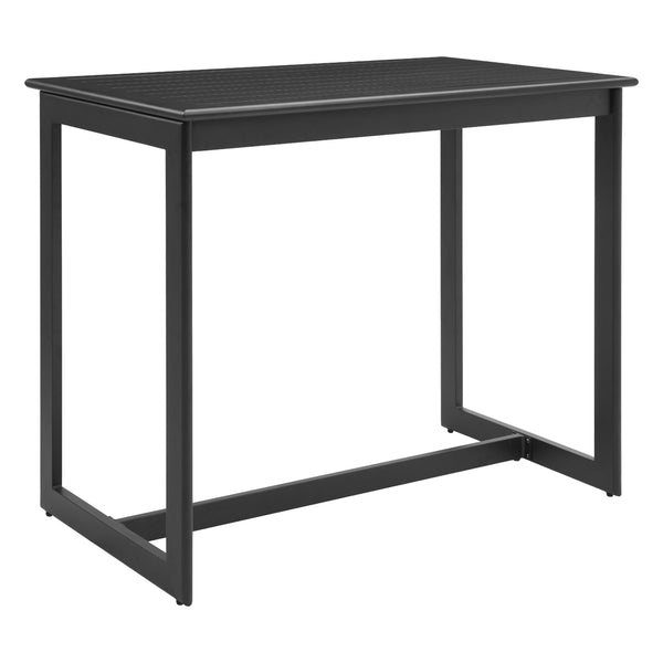  Zuo Midnight Wave 704029 Bar Table - Black IMAGE 1