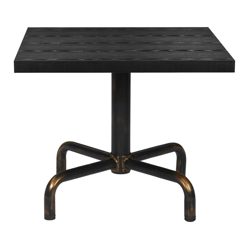 Zuo Neum 110019 Bistro Table - Black IMAGE 2