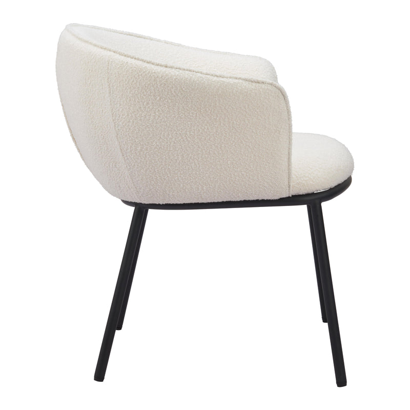  Zuo Essen 110101 Dining Chair - Ivory IMAGE 2