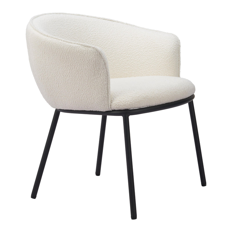  Zuo Essen 110101 Dining Chair - Ivory IMAGE 6