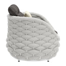  Zuo Coral Reef 704025 Accent Chair - Grey IMAGE 2