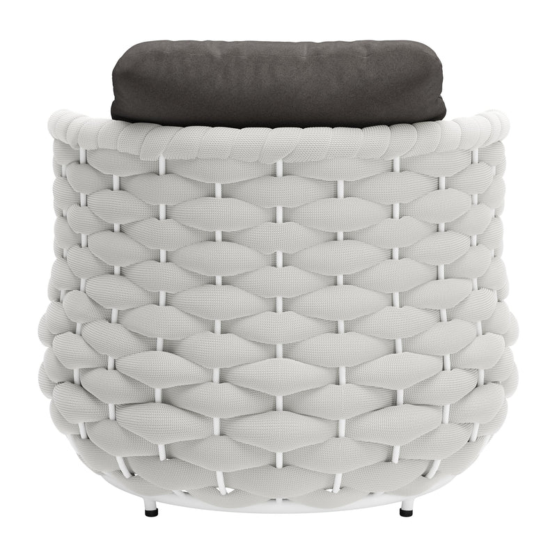  Zuo Coral Reef 704025 Accent Chair - Grey IMAGE 4