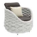  Zuo Coral Reef 704025 Accent Chair - Grey IMAGE 6