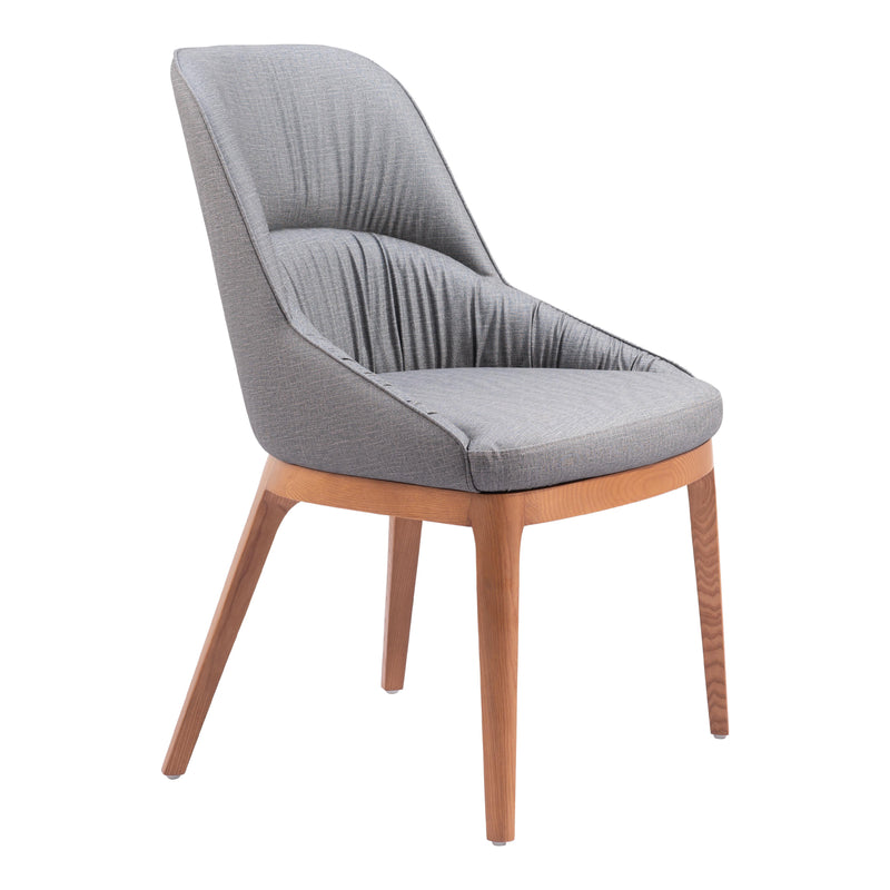  Zuo Ayr 110126 Dining Chair - Slate Grey IMAGE 1