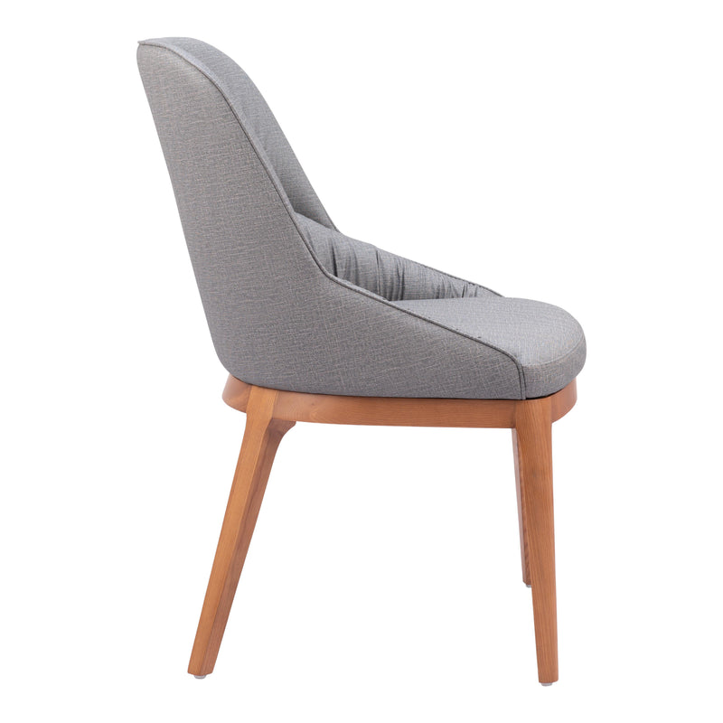  Zuo Ayr 110126 Dining Chair - Slate Grey IMAGE 2