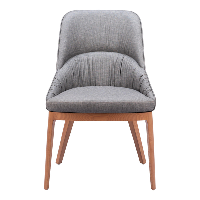 Zuo Ayr 110126 Dining Chair - Slate Grey IMAGE 3