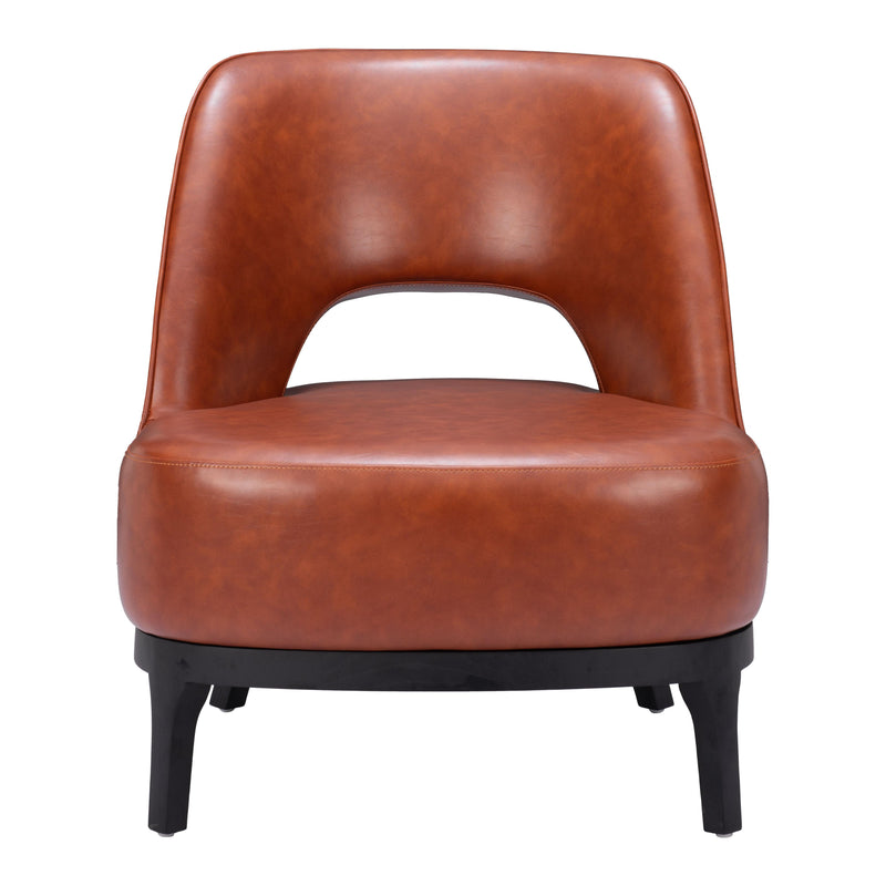  Zuo Mistley 110109 Accent Chair - Brown IMAGE 3