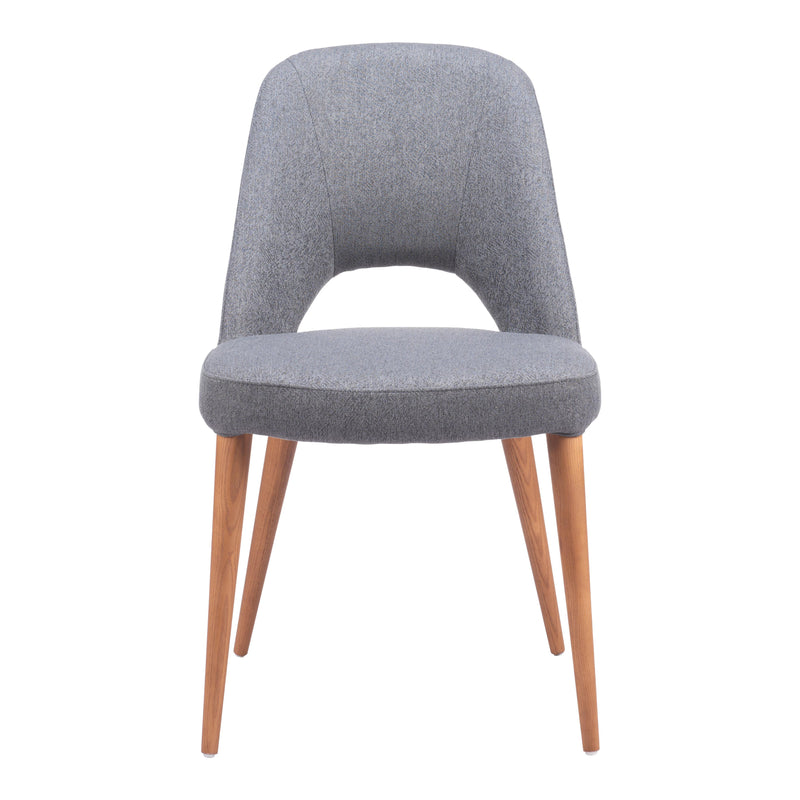  Zuo Leith 110122 Dining Chair - Grey IMAGE 3