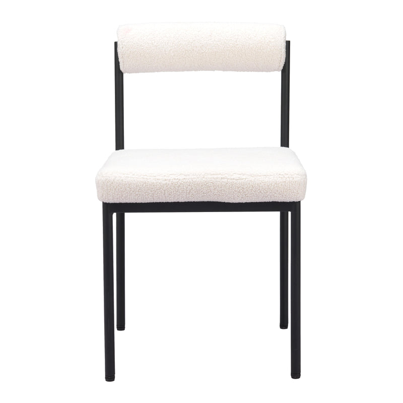  Zuo Livorno 110104 Dining Chair - Ivory IMAGE 3