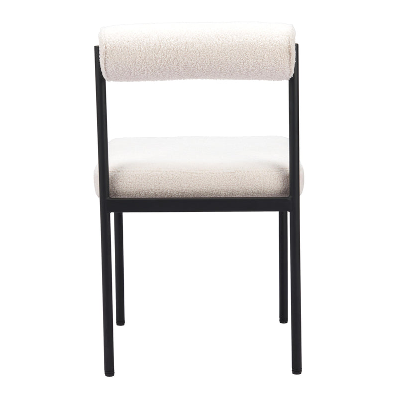  Zuo Livorno 110104 Dining Chair - Ivory IMAGE 4