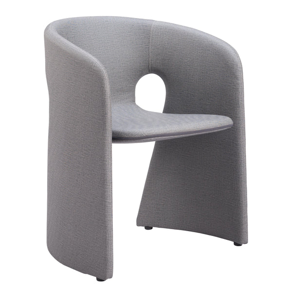  Zuo Rosyth 110124 Dining Chair - Slate Grey IMAGE 1