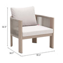  Zuo Rebel 704022 Accent Chair - Beige IMAGE 12