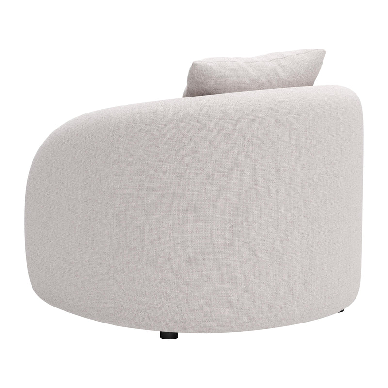  Zuo Sunny Isles 704017 Accent Chair - Beige IMAGE 5