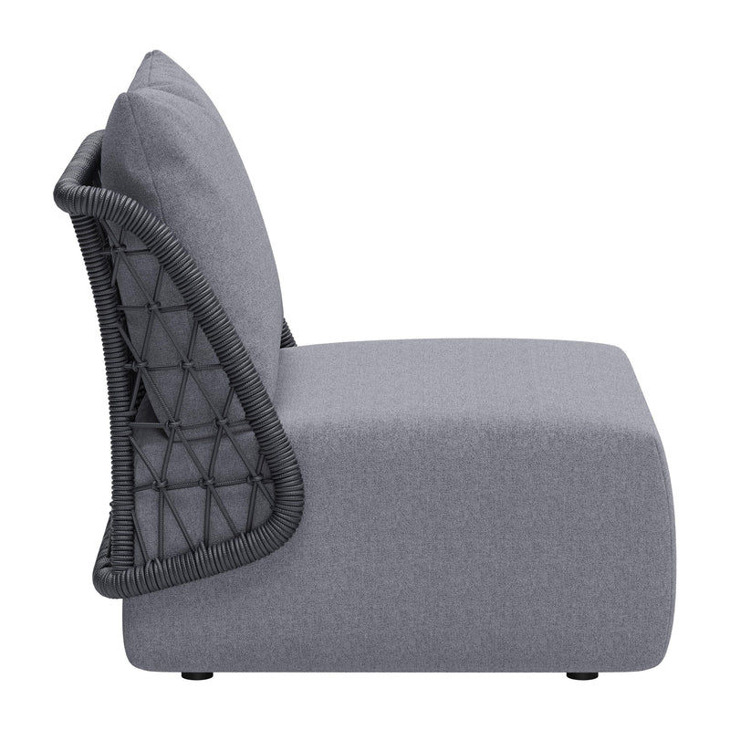  Zuo Mekan 704024 Accent Chair - Grey IMAGE 2