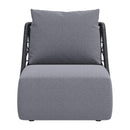 Zuo Mekan 704024 Accent Chair - Grey IMAGE 3