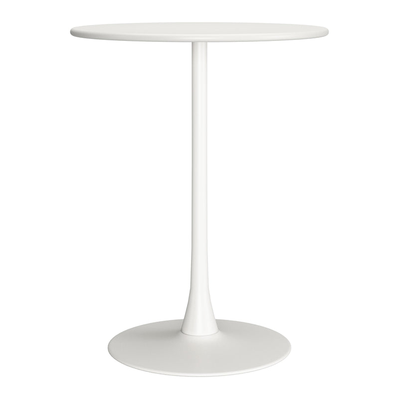  Zuo Soleil 704035 Bar Table - White IMAGE 3