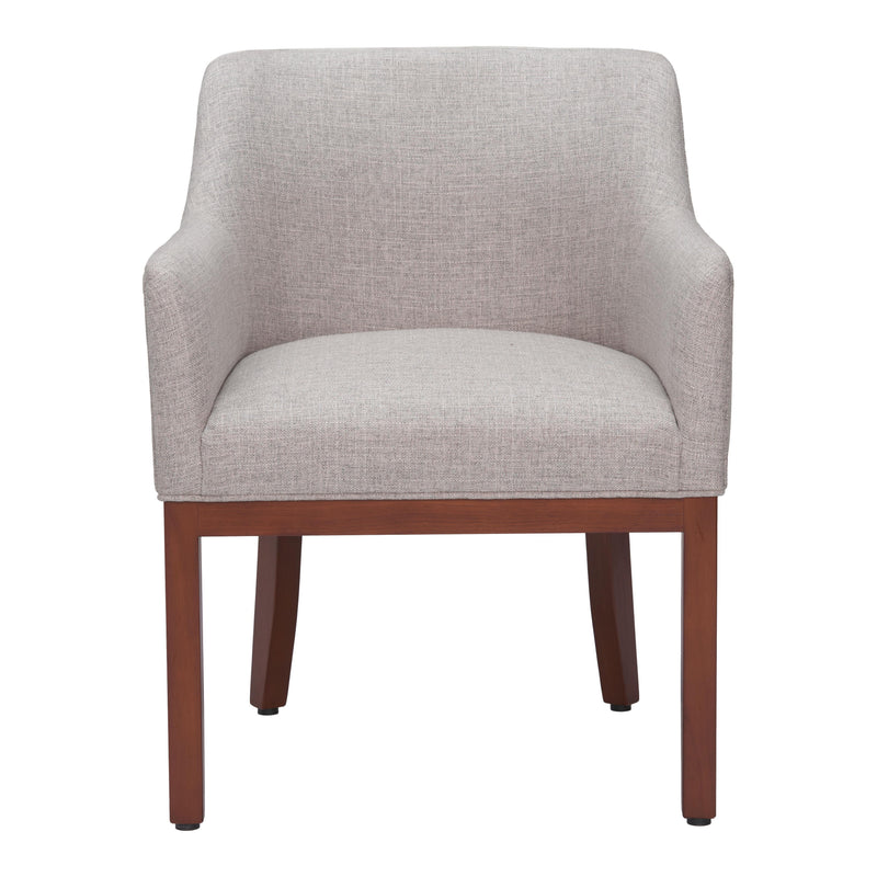  Zuo Berbera 109977 Dining Chair - Grey IMAGE 3