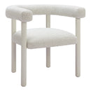  Zuo Sunbath 704048 Dining Chair - White IMAGE 1