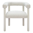  Zuo Sunbath 704048 Dining Chair - White IMAGE 3
