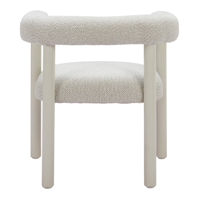  Zuo Sunbath 704048 Dining Chair - White IMAGE 4
