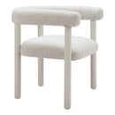  Zuo Sunbath 704048 Dining Chair - White IMAGE 6