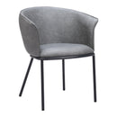  Zuo Garston 110175 Dining Chair - Grey IMAGE 1