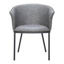  Zuo Garston 110175 Dining Chair - Grey IMAGE 3