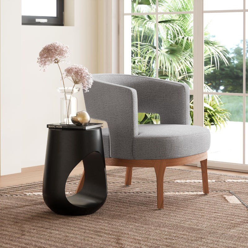  Zuo Tilk 110243 Side Table - Black IMAGE 7