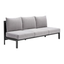  Zuo Horizon 704047 Sofa - Grey IMAGE 1